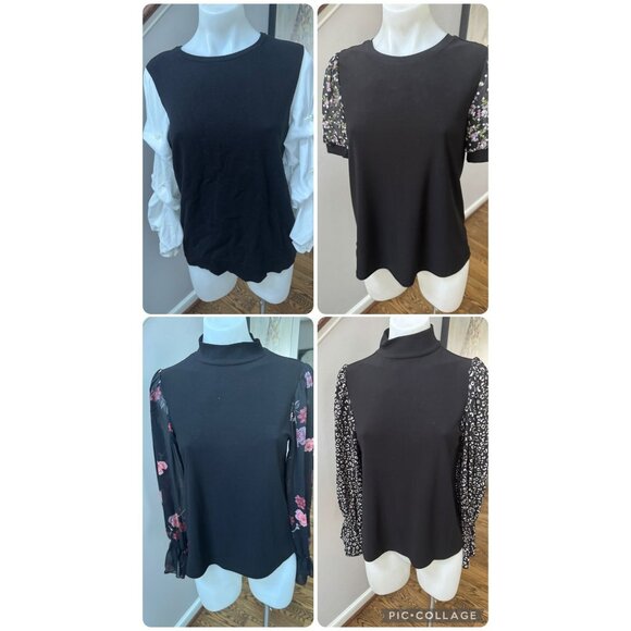 Lot of 4 CECE Tops Blouses Size Small - Picture 1 of 11